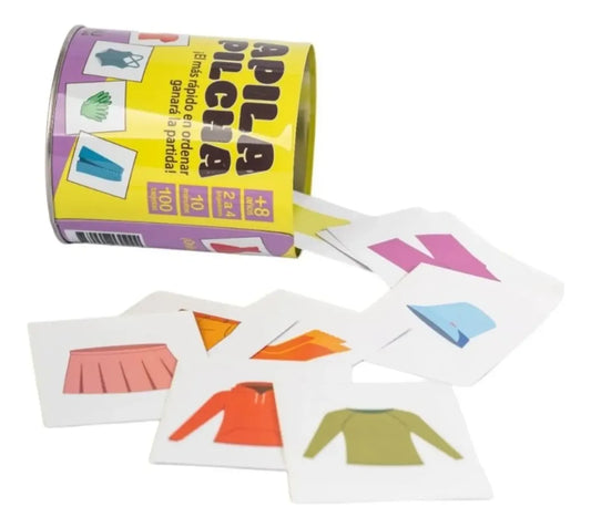 Juego De Mesa Apila Pilcha Chau Pantallas En Lata