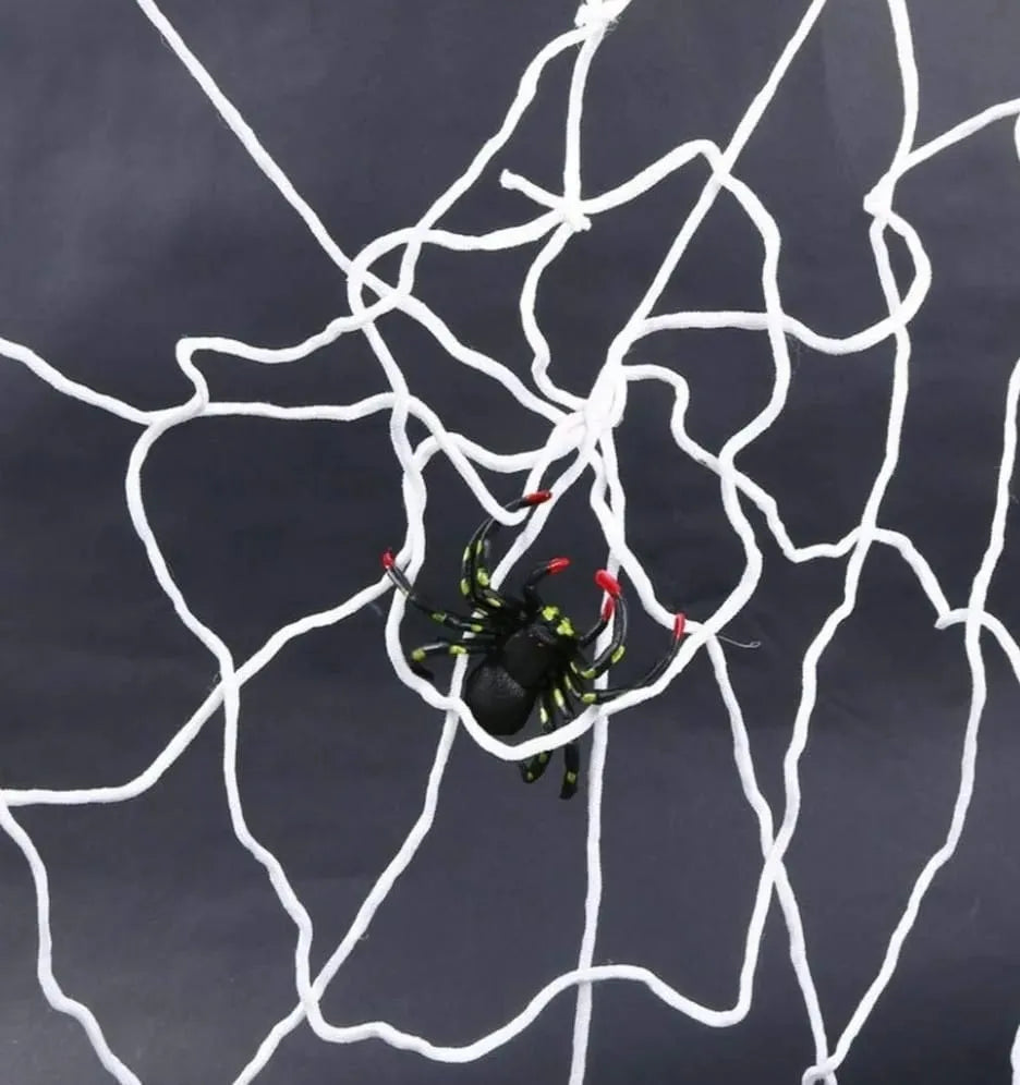 Telaraña Grande De 1.5 M Decoracion Halloween