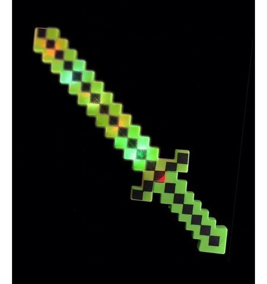 Espada Diamantada con Luz Y Sonido 62 Cm