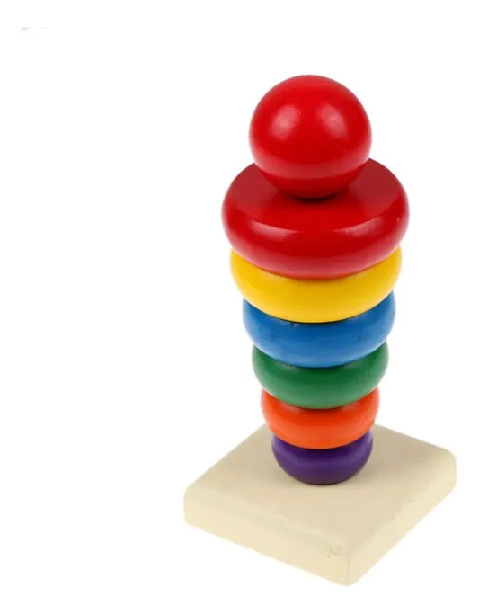 Juego Balancín en Madera apilable Montessori