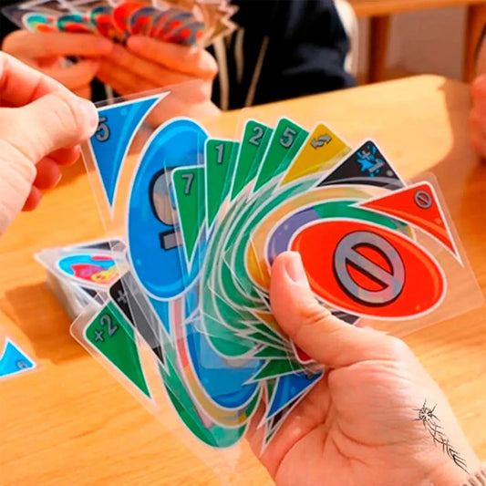 Juego Cartas Uno H2o Previa Transparentes Genéricas