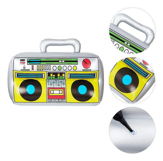 Radio Inflable 42x27cm Cotillon Decoración