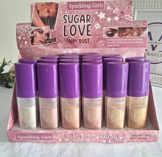 Polvo De Hadas Iluminador Facial Corporal Brillante