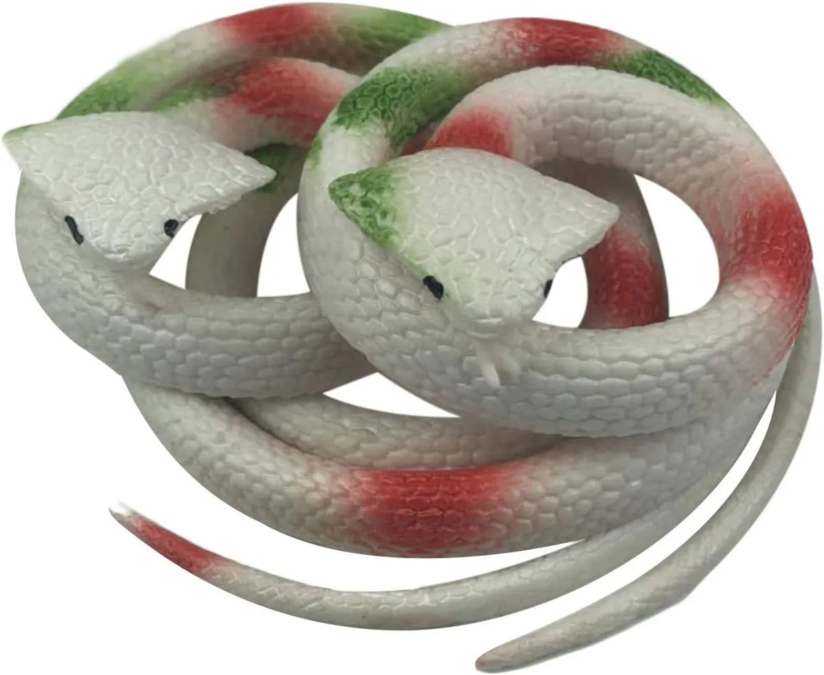 Viboras Serpiente De Goma 70 Cm X3 Unidades
