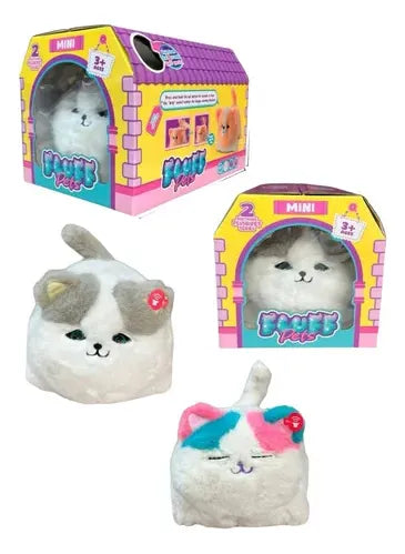 Peluche Gato Interactivo Sonido Maulla Movimiento