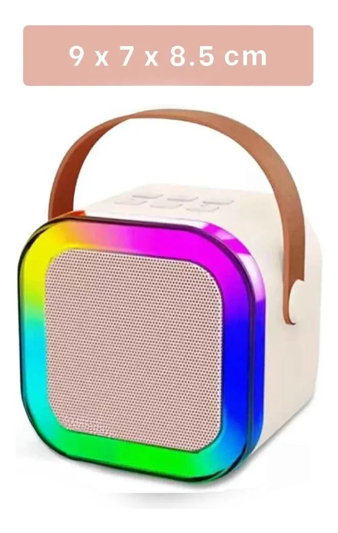 Parlante Con Bluetooth Mini Con Micrófono Karaoke
