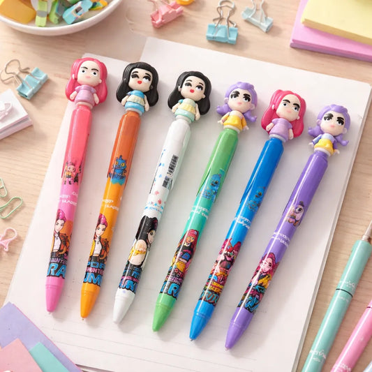 Lapicera Boligrafo Guerreras Kpop Demon Hunters