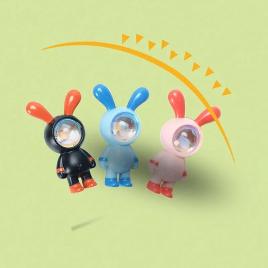 Llavero De Conejo Con Luz Souvenir Sorpresita