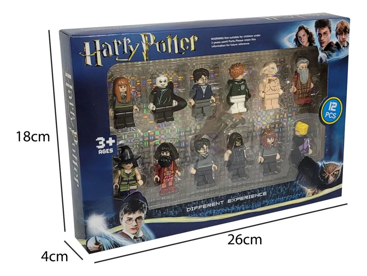 Set Figuras Muñecos Harry Potter X12