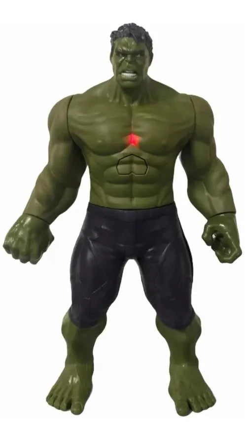 Muñeco Hulk 30 Cm Con Luz Y Sonido