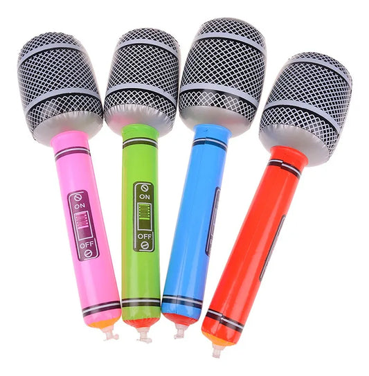 Micrófono Inflable Flotador Grande