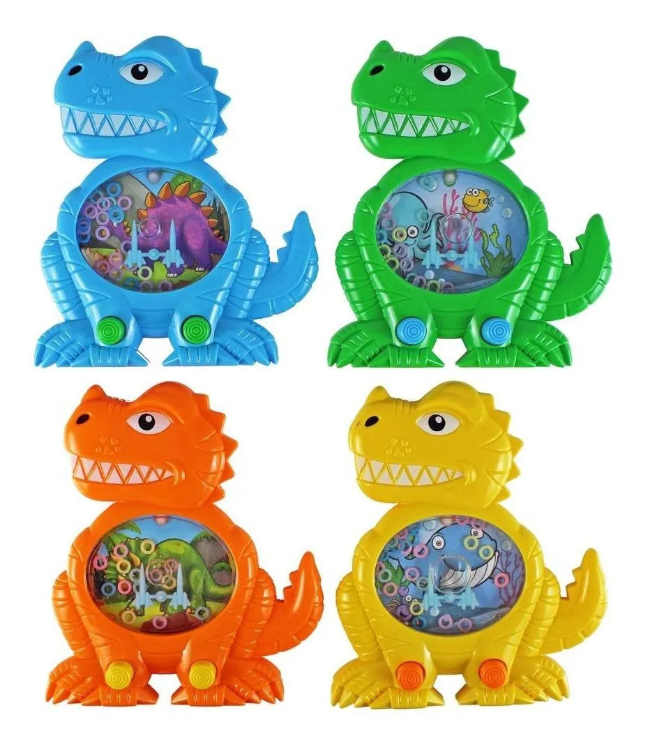 Juego De Agua Retro Dinosaurio 24 Piezas Sorpresita