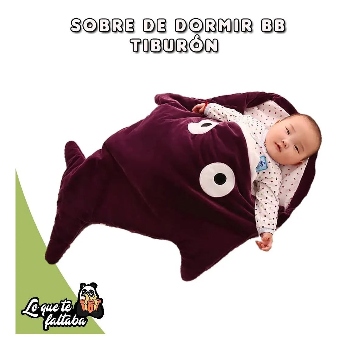 Sobre De Dormir Tipo Tiburón Para Bebes