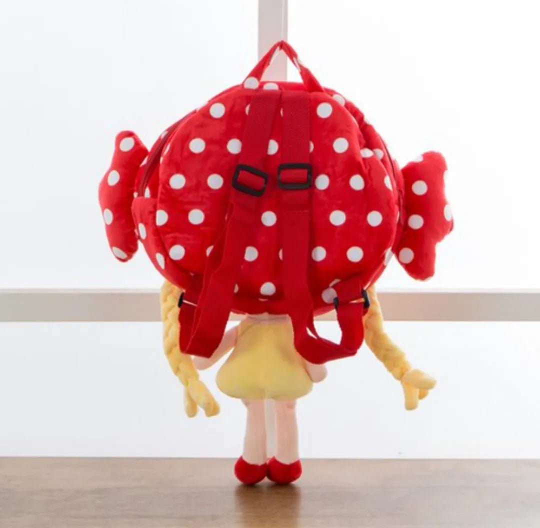 Peluche Mochila Infantil Muñeca 35cm 2 Modelos