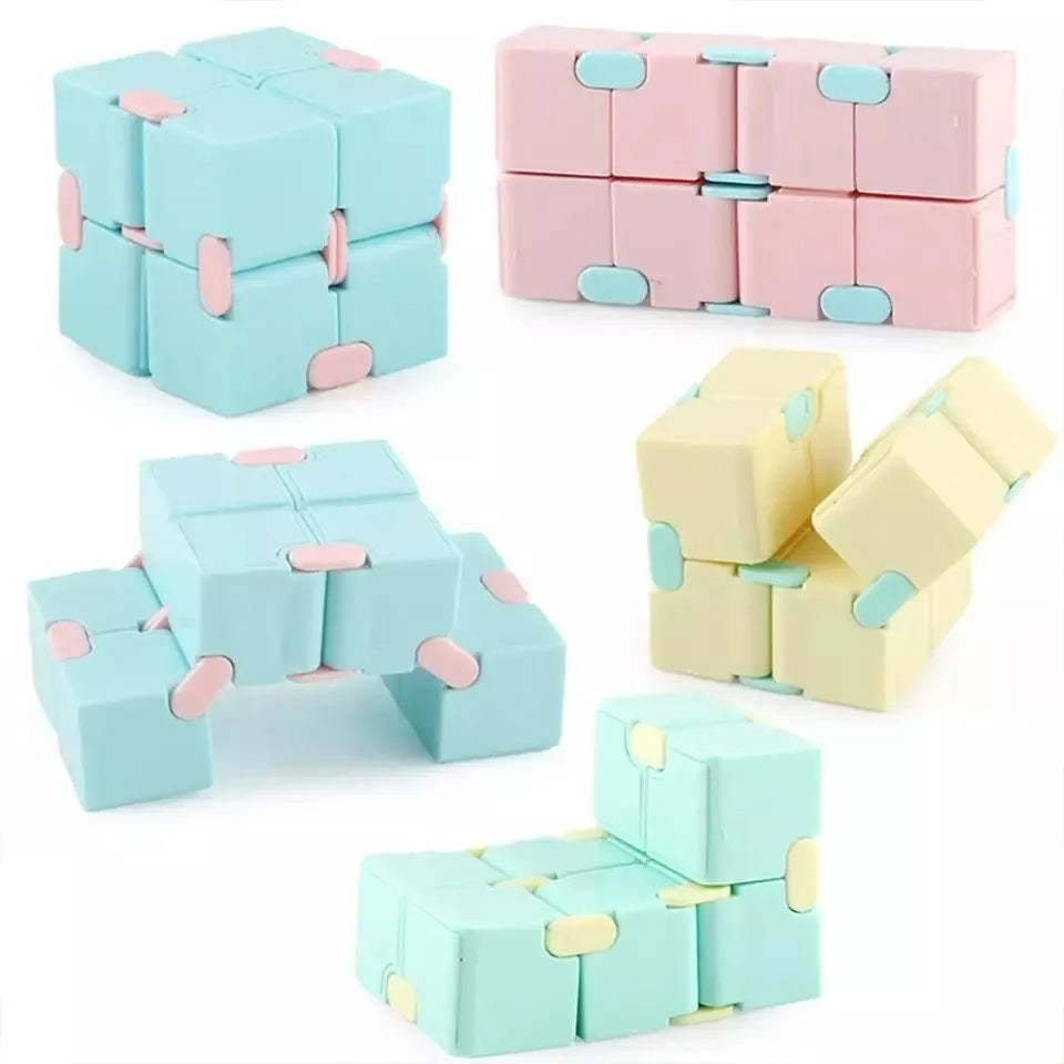 Fidget Toy Cubo Infinito Calma El Estrés Y Ansiedad