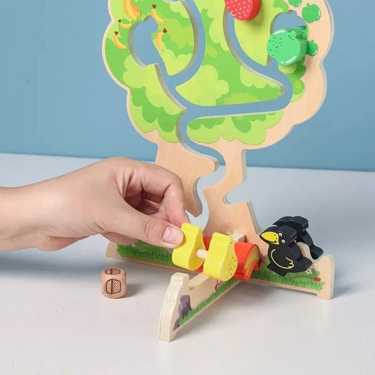 Árbol Madera Montessori Desarrollo Habilidad Fina