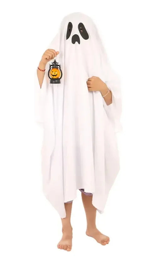 Disfraz De Fantasma Blanco 140cm Halloween Cospla