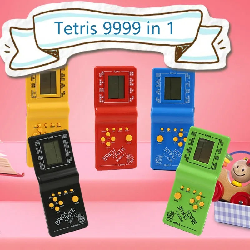 Consola Portátil Brick Game Tetris 9999 Juegos