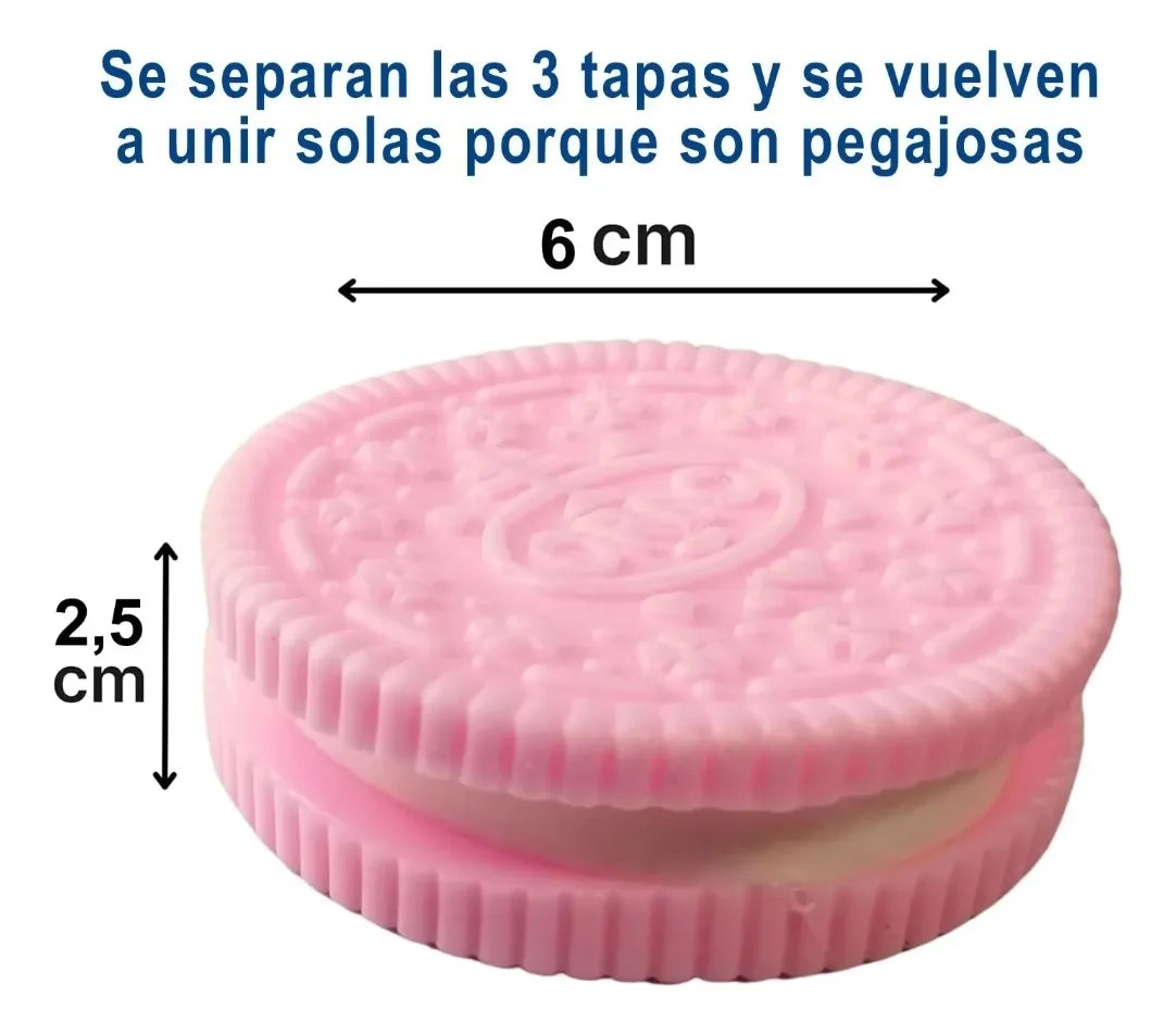 Squishy Galleta 6.5cm Pinchy Family Viral