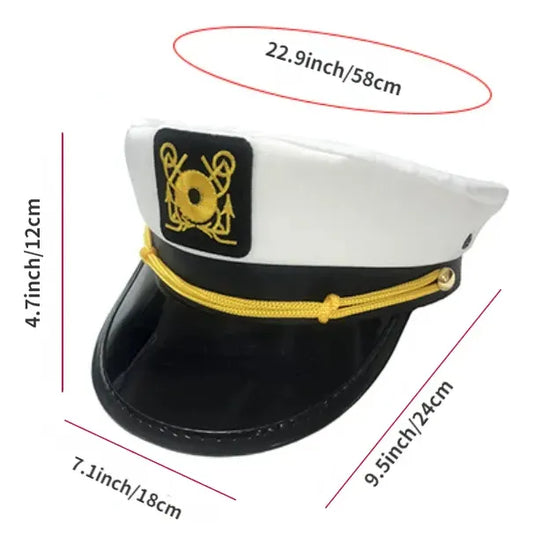 Set Accesorios Capitán Gorro Lentes Guantes Cosplay