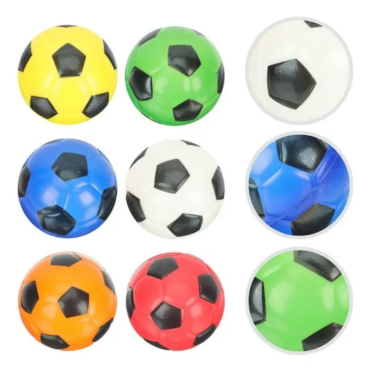Pelotas De Goma de futbol 6cm Pack X12