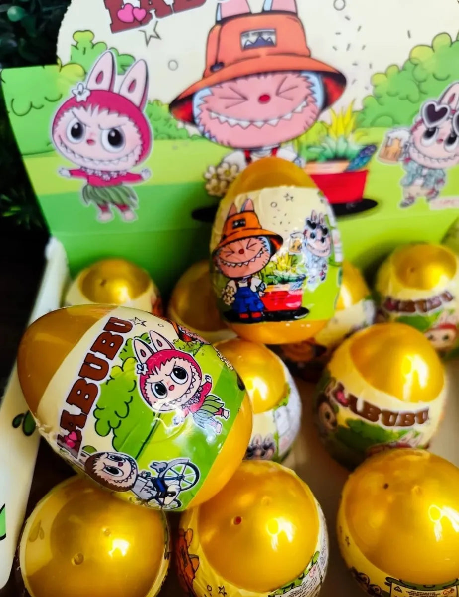 Huevo Sorpresa Labubu Con Figura 5cm