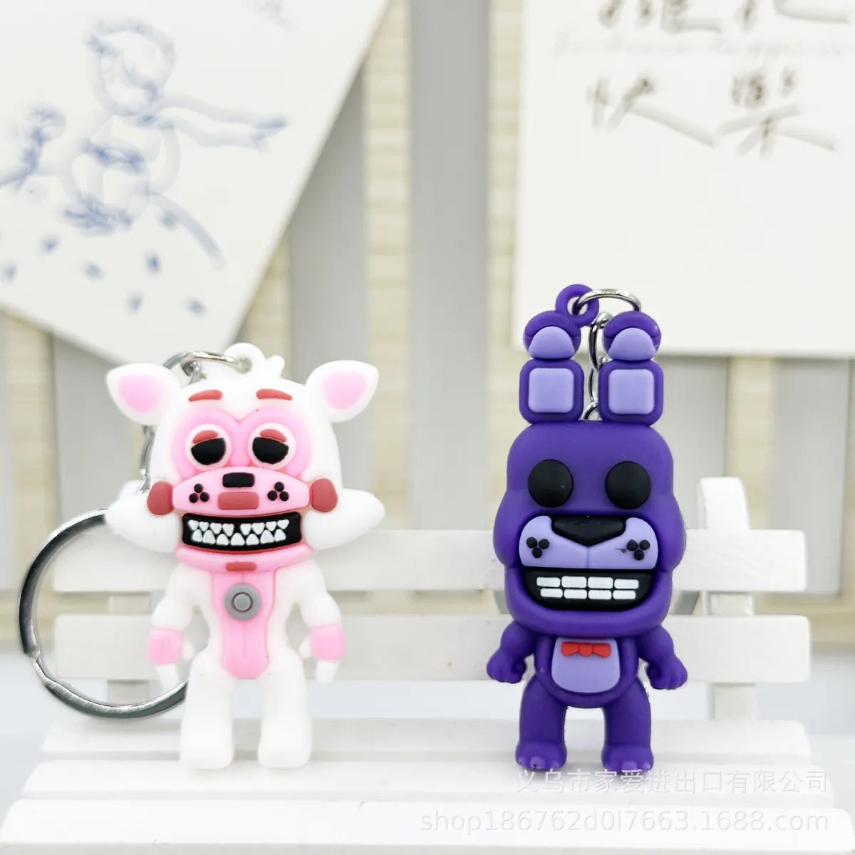 Llaveros Fnaf Setx12 Surtidos Souvenir Sorpresitas