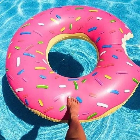 Flotador Inflable En Forma De Dona