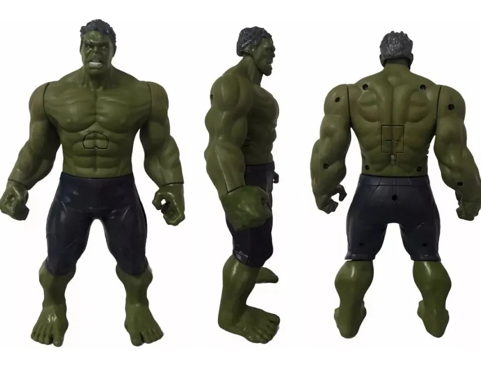 Muñeco Hulk 30 Cm Con Luz Y Sonido