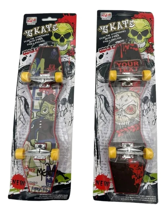 Juguete Patineta De Dedo Mano Grande 25cm