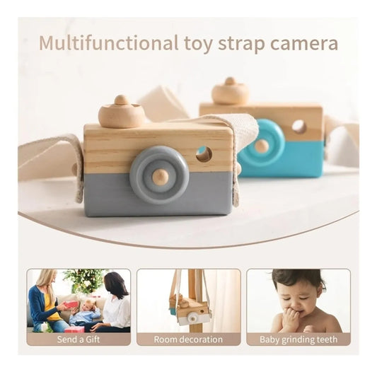 Camara De Fotos En Madera Infantil Montessori