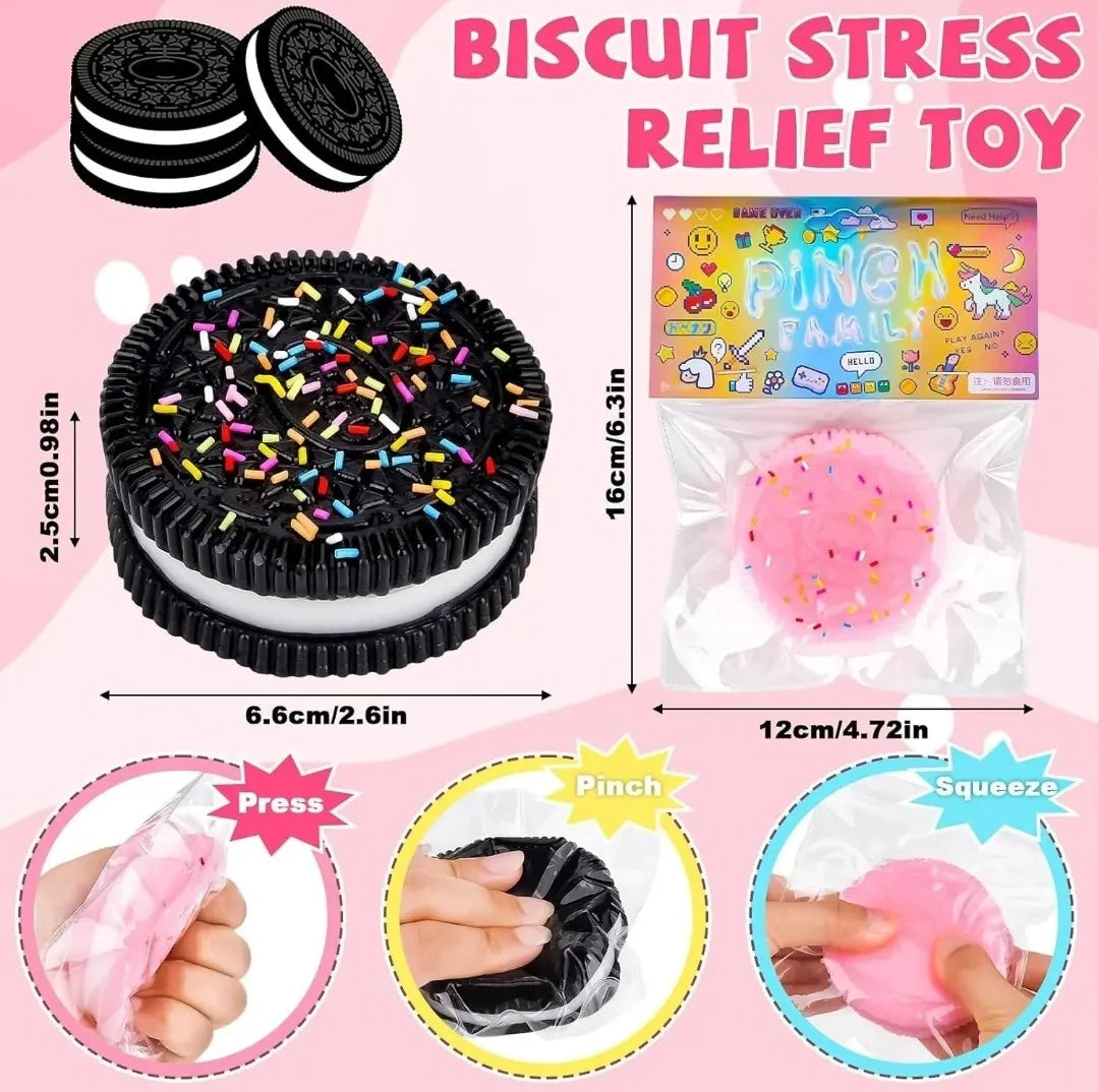 Squishy Galleta 6.5cm Pinchy Family Viral