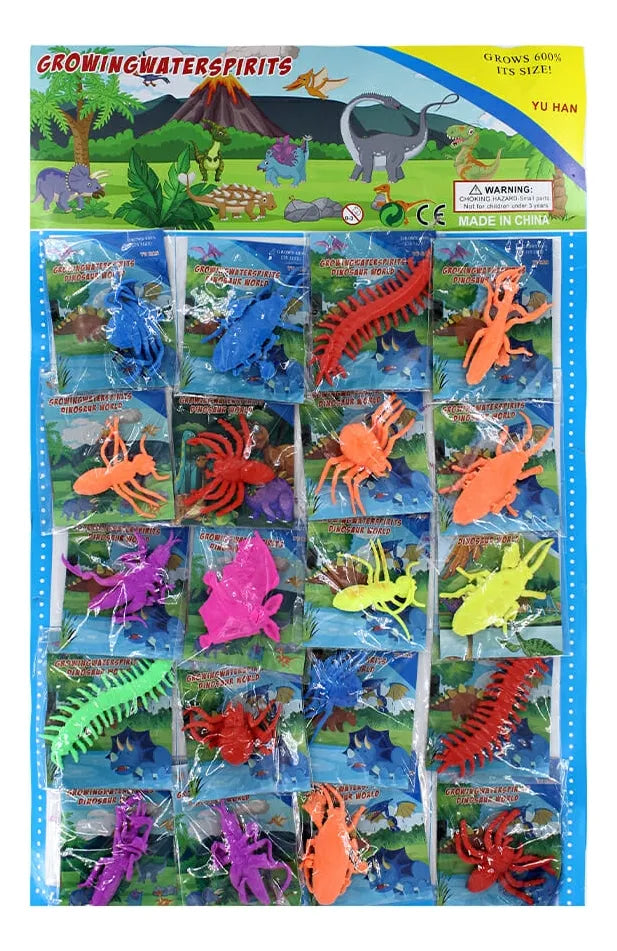 Animales Biogel Crecen En Agua Pack X20