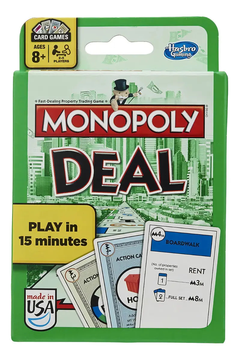Juego De Cartas Monopoly Deal Ingles