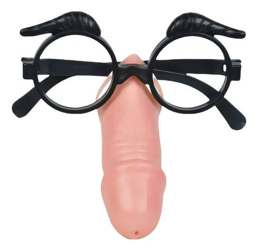 Lentes Chistosos Con Forma De Pene Cotillon Adultos