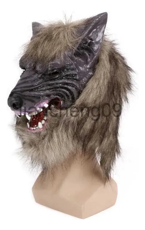 Mascara En Latex Hombre Lobo
