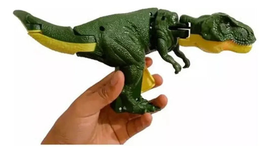 Dinosaurio Za Za Za Trex Con Luz Y Sonido Pistola