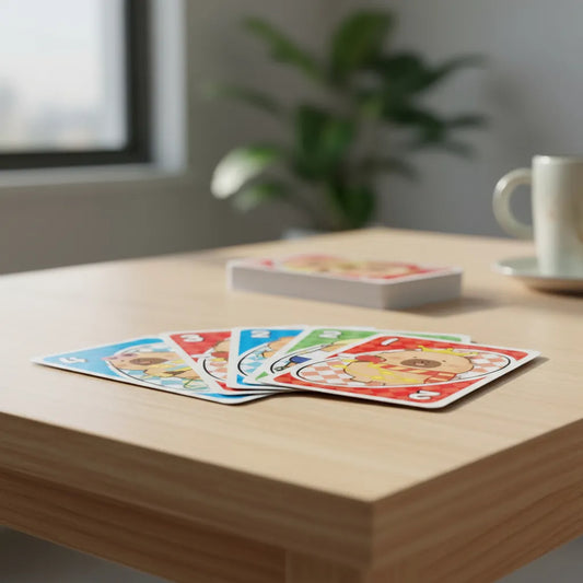 Juego de cartas Uno Capibara 112 Cartas