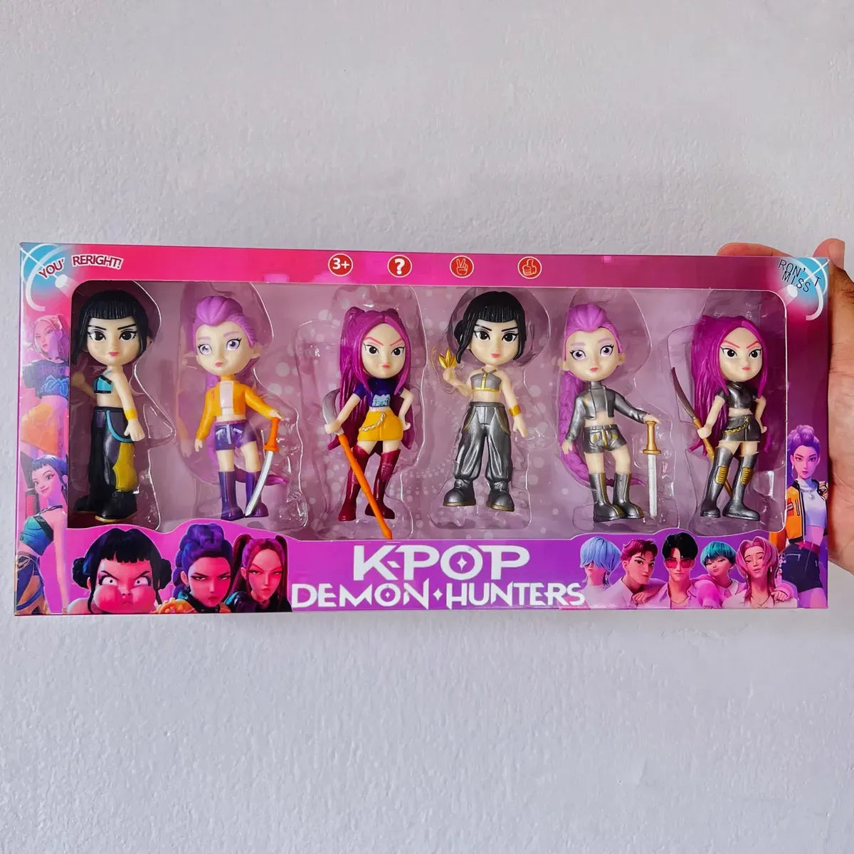 Muñecas Figuras De Accion Guerreras Kpop Pack X6