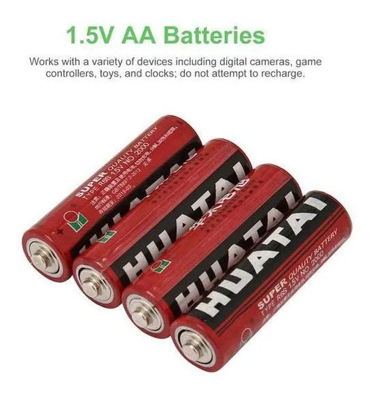 Caja 40 Pilas AA Huatai 1.5v Super Calidad