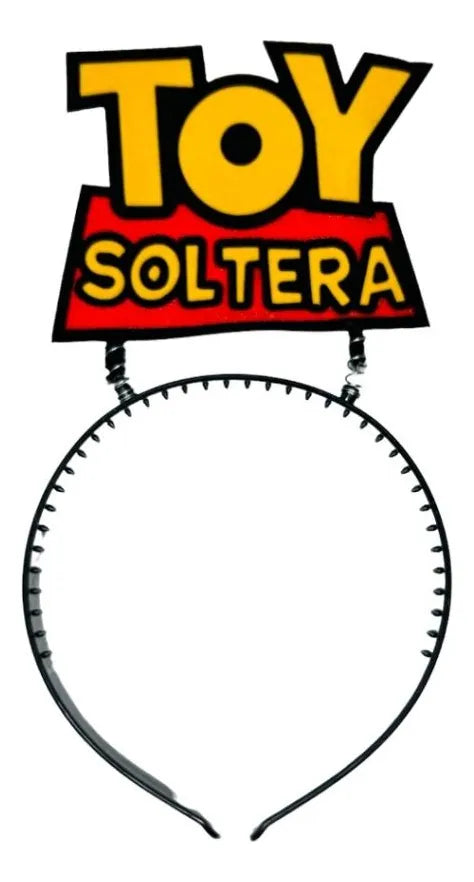 Vincha Tiara Toy Soltera Set X4 Despedida Soltera