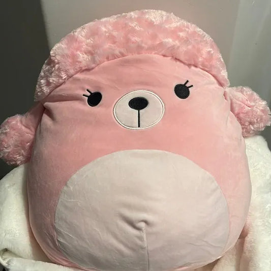 Peluche Almohadón Squishmallows Chloe Perro 20 Cm