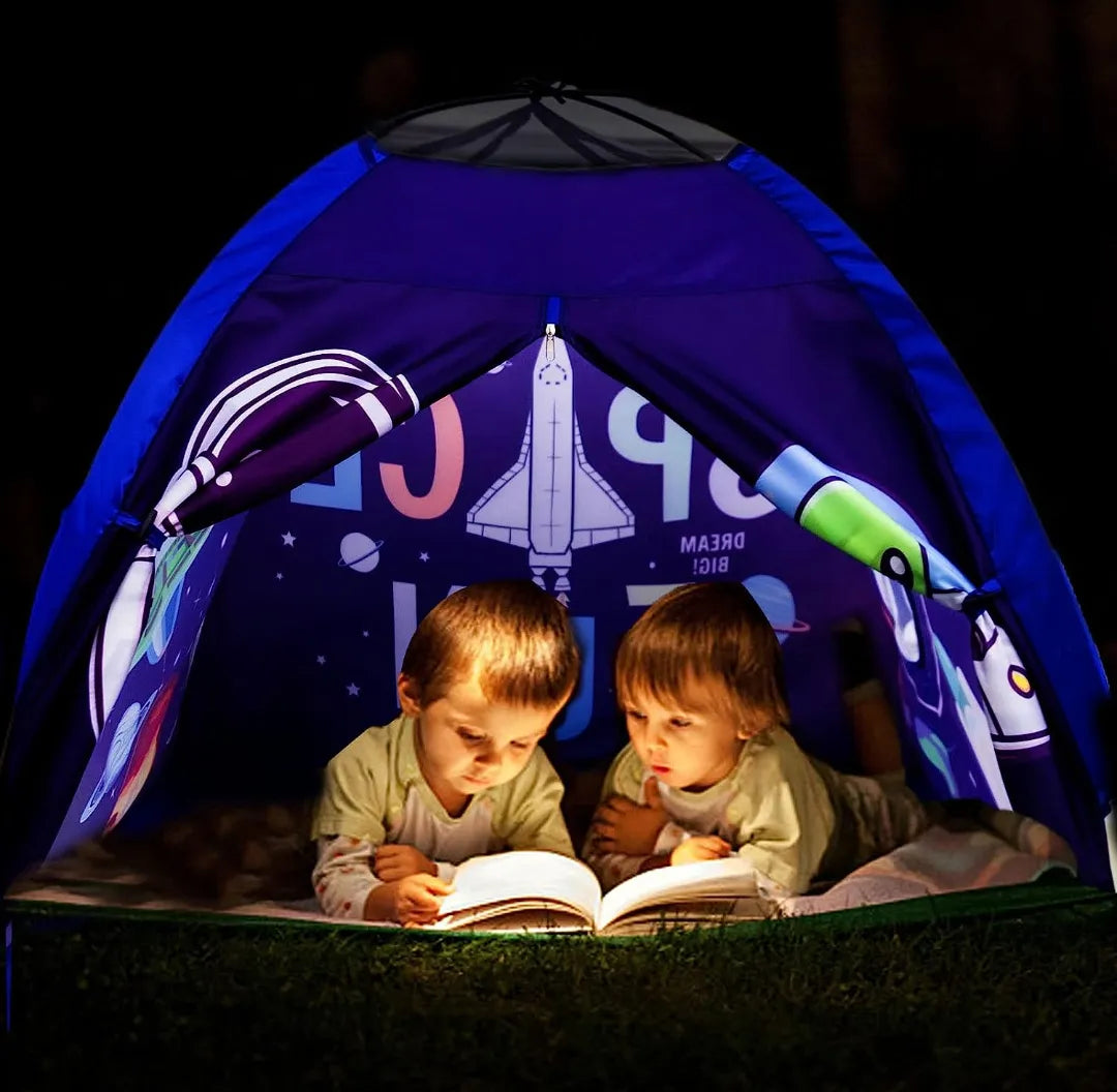 Carpa Infantil Estilo Espacio Con Cierre 130x120