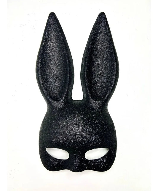 Máscara De Conejo Color Negro