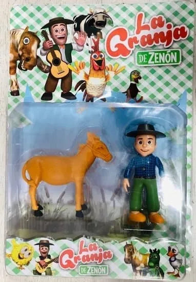 Muñecos La Granja Zenon Sobrino Y Percheron