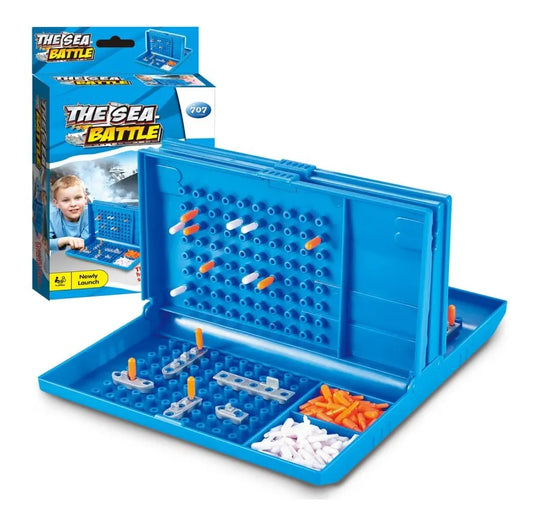 Juego De Mesa De Viaje The Sea Battle Batalla Naval