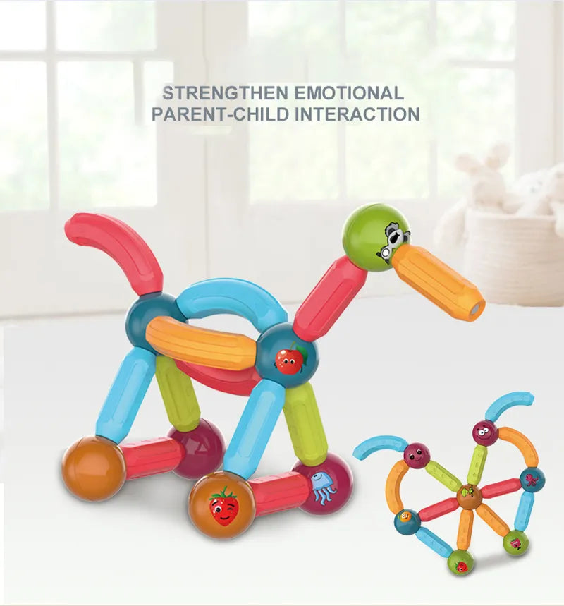 Juego Magnético 26pcs Coloridas Construcción Formas