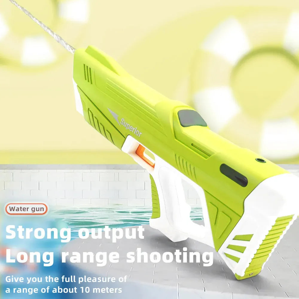 Pistola De Agua Recargable Usb Electrica 43cm