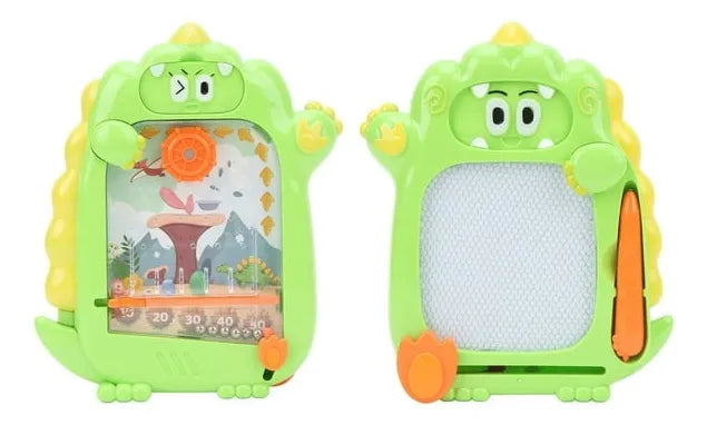 Pizarra Magica Doble Cara Dinosaurio Juego De Agua