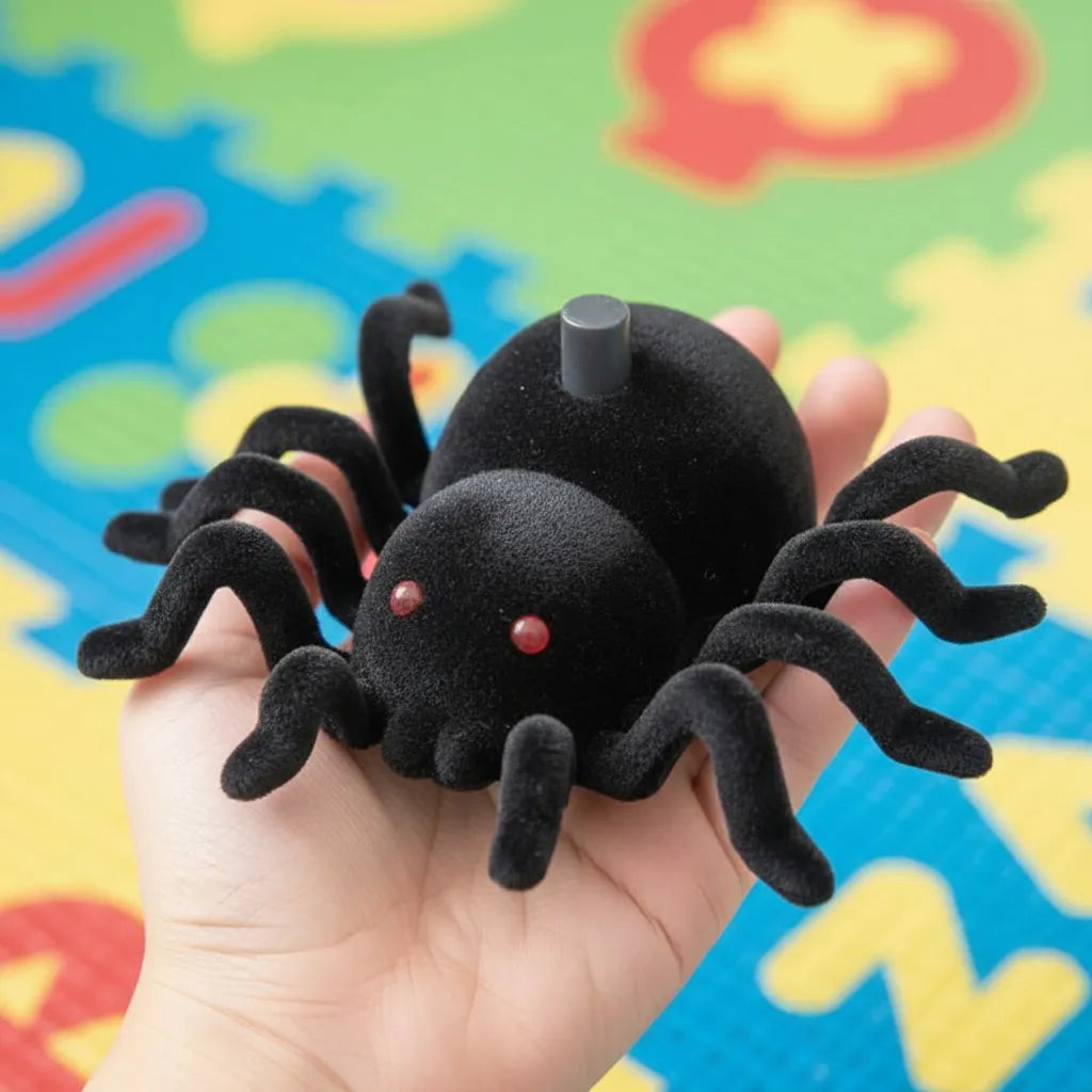 Juguete Araña De Terciopelo Con Movimiento